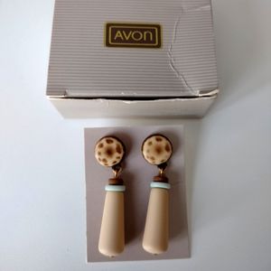 Avon Indian Summer Pierced Earrings NEW!
